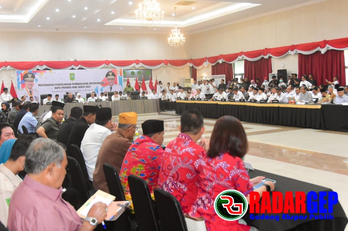 Bupati Bengkalis Ikuti Musrenbang RKPD Provinsi Riau Tahun 2024